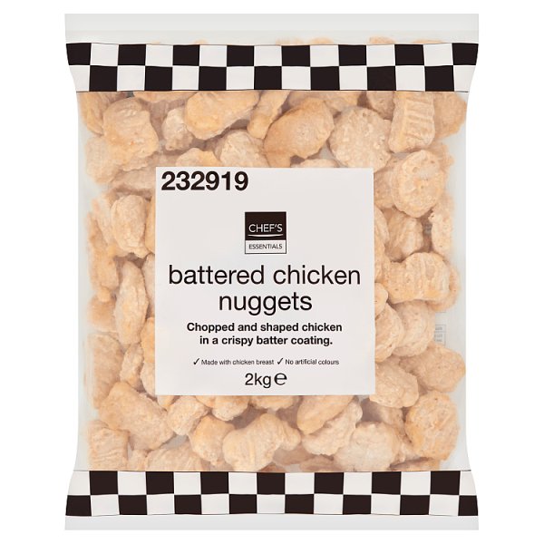 Chef's Essentials Battered Chicken Nuggets 2kg