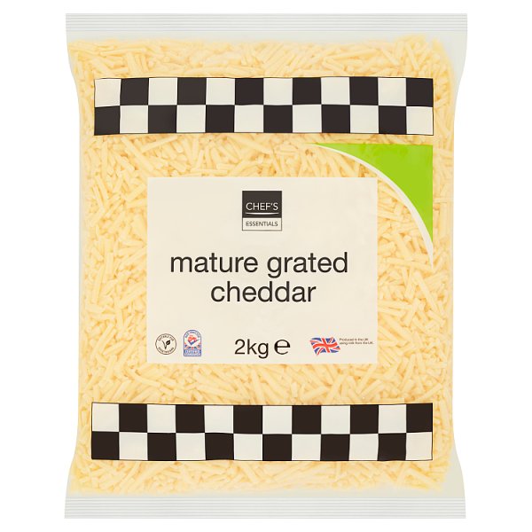 Chef's Essentials Mature Grated Cheddar 2kg