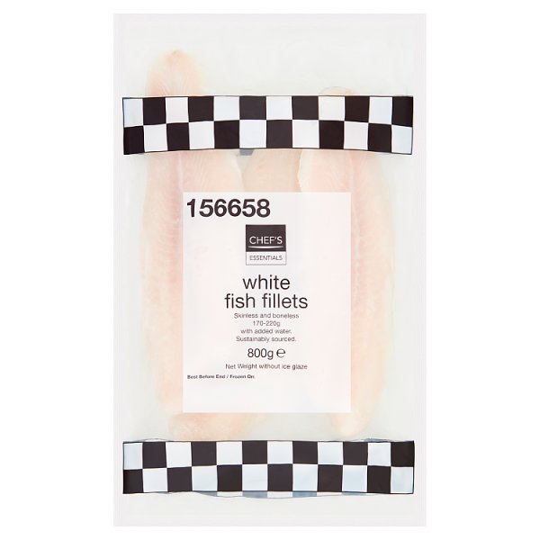 Chef's Essentials White Fish Fillets 800g