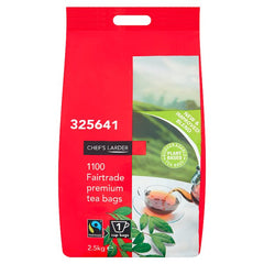 Chef's Larder 1100 Fairtrade Premium Tea Bags 2.5kg