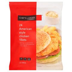 Chef's Larder 24 American Style Chicken Fillets 2.16kg