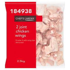 Chef's Larder 2 Joint Chicken Wings 2.5kg