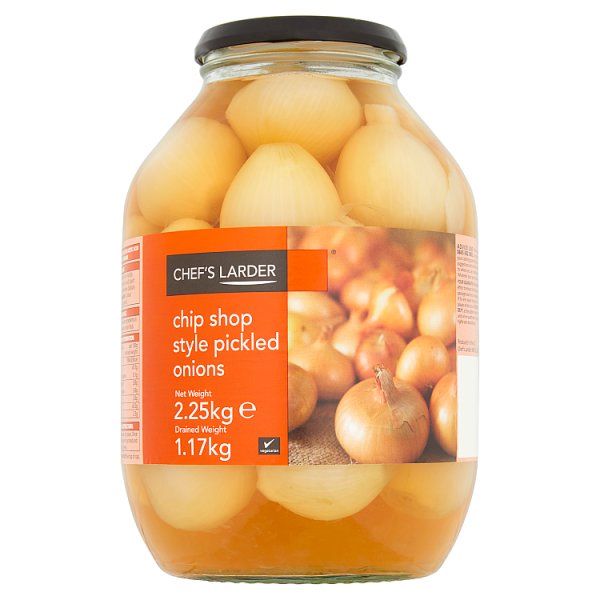 Chef's Larder Chip Shop Style Pickled Onions 2.25kg