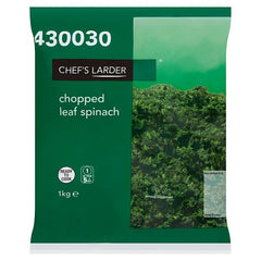 Chef's Larder Chopped Leaf Spinach 1kg