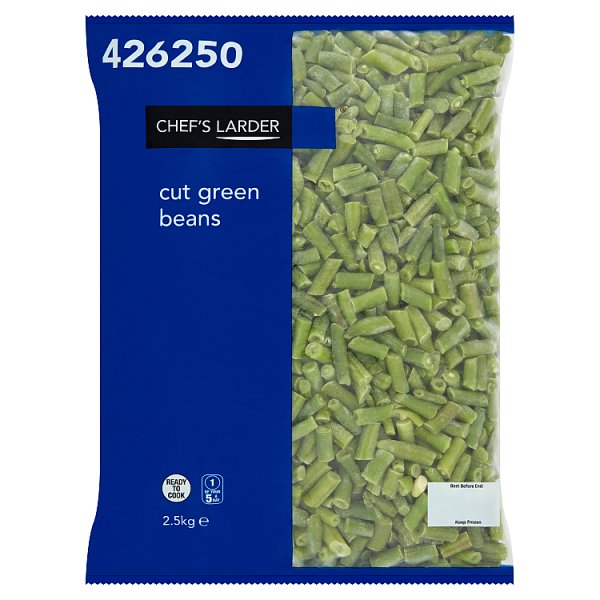 Chef's Larder Cut Green Beans 2.5kg