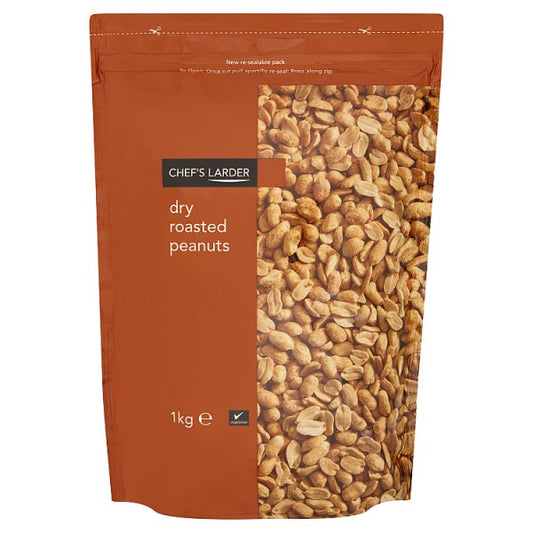 Chef's Larder Dry Roasted Peanuts 1kg