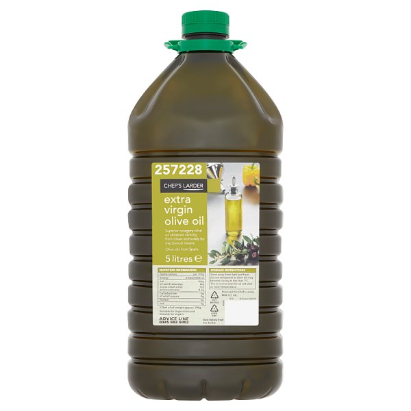 Chef's Larder Extra Virgin Olive Oil 5 Litres