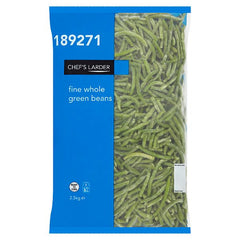 Chef's Larder Fine Whole Green Beans 2.5kg