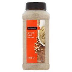 Chef's Larder Ground Black Pepper 500g