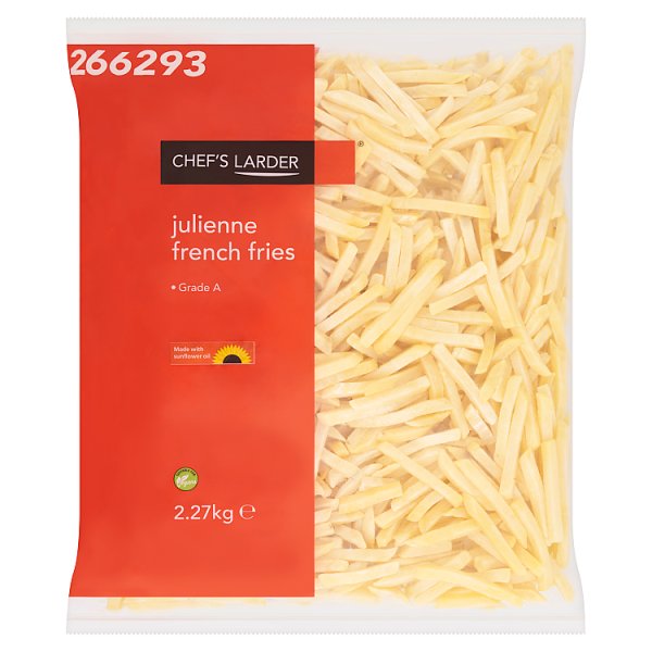 Chef's Larder Julienne French Fries 2.27kg