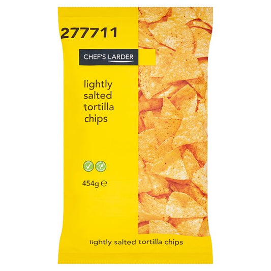 Chef's Larder Lightly Salted Tortilla Chips 454g