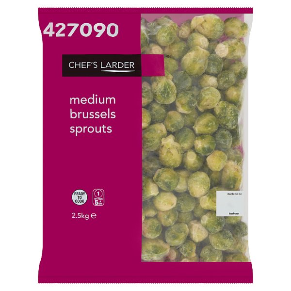 Chef's Larder Medium Brussels Sprouts 2.5kg