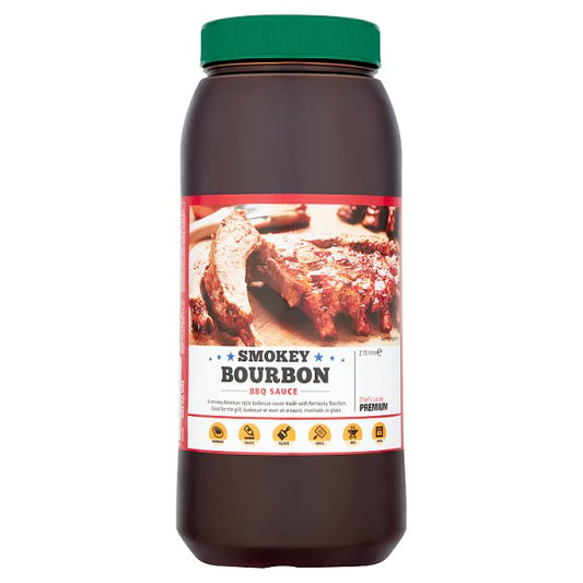 Chef's Larder Premium Smokey Bourbon BBQ Sauce 2.15 Litres