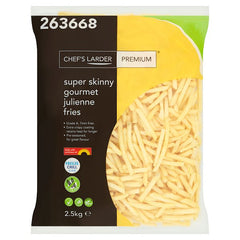 Chef's Larder Premium Super Skinny Gourmet Julienne Fries 2.5kg