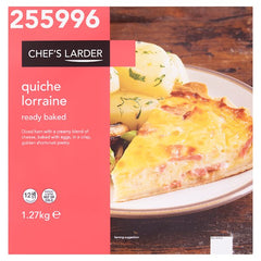 Chef's Larder Quiche Lorraine 1.27kg