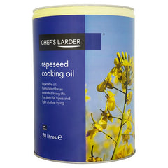 Chef's Larder Rapeseed Cooking Oil 20 Litres