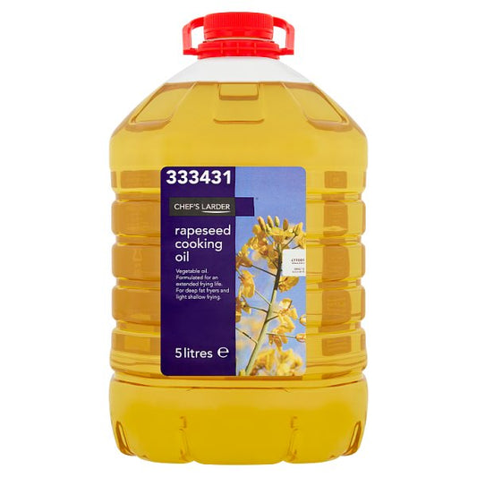 Chef's Larder Rapeseed Cooking Oil 5 Litres