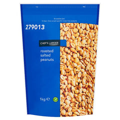 Chef's Larder Roasted Salted Peanuts 1kg