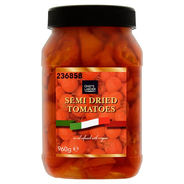 Chef's Larder Semi Dried Tomatoes in Oil 960g