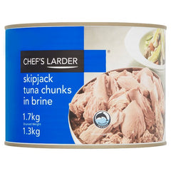 Chef's Larder Skipjack Tuna Chunks in Brine 1.7kg