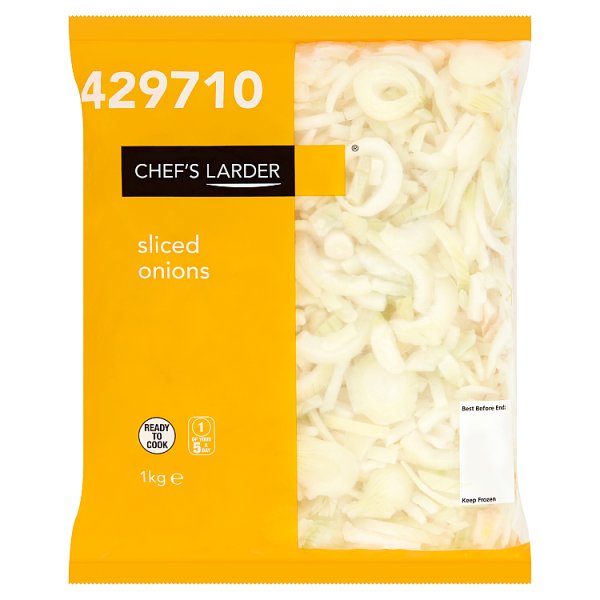 Chef's Larder Sliced Onions 1kg