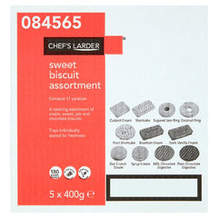 Chef's Larder Sweet Biscuit Assortment 5 x 400g