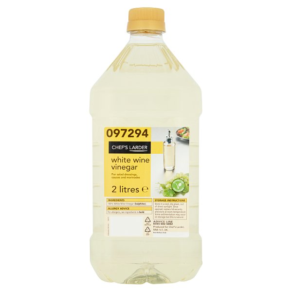 Chef's Larder White Wine Vinegar 2 Litres