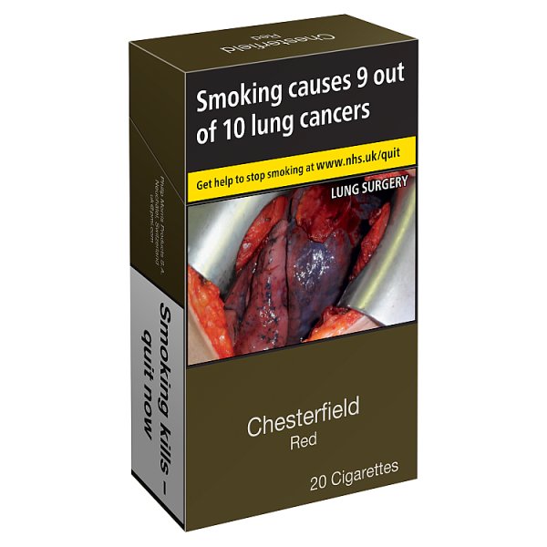 Chesterfield Red KS 20 Cigarettes