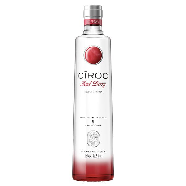 Ciroc Red Berry Flavoured Vodka 70cl