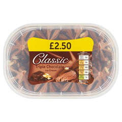 Classic Triple Chocolate Ice Cream 900ml