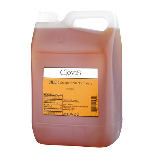 Clovis Cider Vinegar 5L 5% Acidity