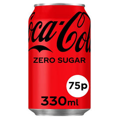 Coca-Cola Zero Sugar 330ml PM 75p