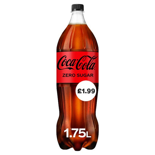 Coca-Cola Zero Sugar 6 x 1.75L PM £1.99