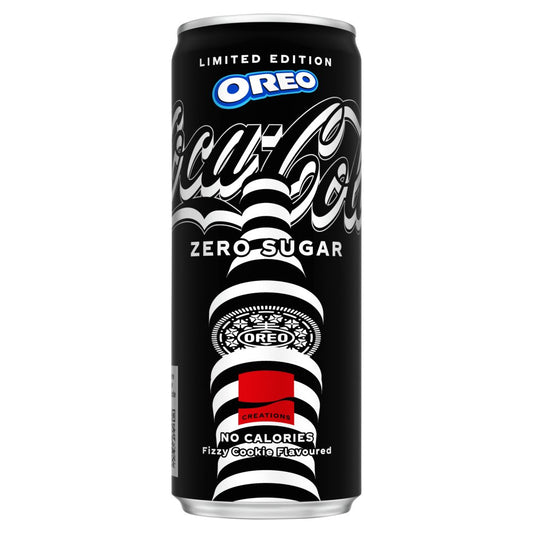 Coca-Cola Zero Sugar Oreo Limited Edition 24 x 250ml Stack Box