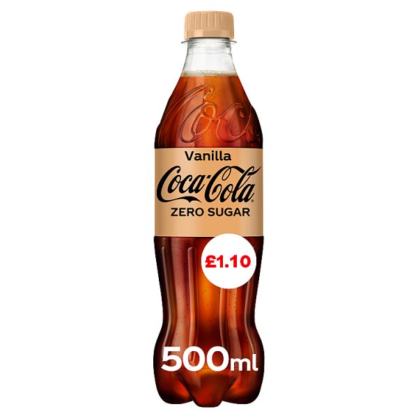 Coca-Cola Zero Sugar Vanilla 500ml PM £1.10