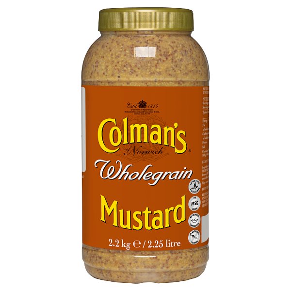 Colman's Wholegrain Mustard 2.25L