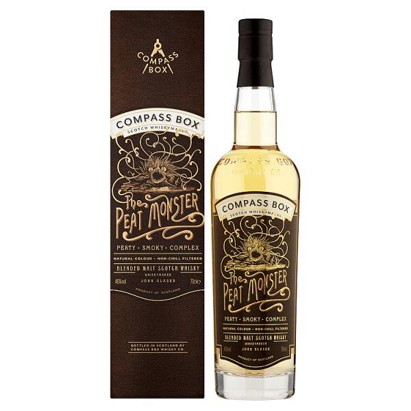 Compass Box Scotch Whiskymaker The Peat Monster Blended Malt Scotch Whisky 70cl