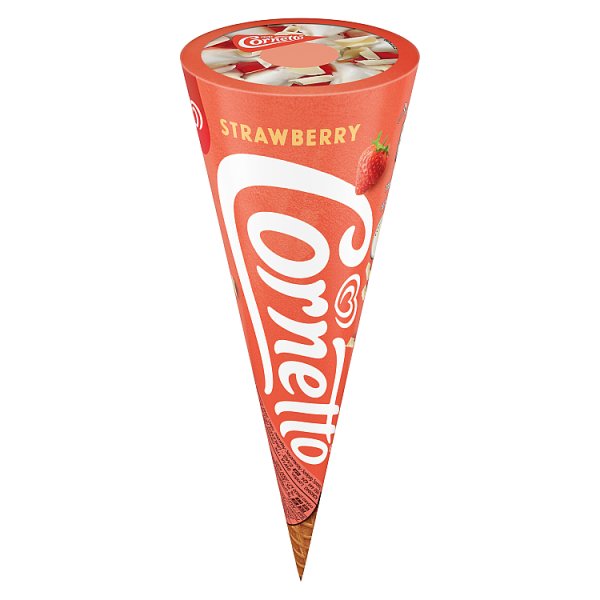 Cornetto Strawberry Ice cream cone 120 ml