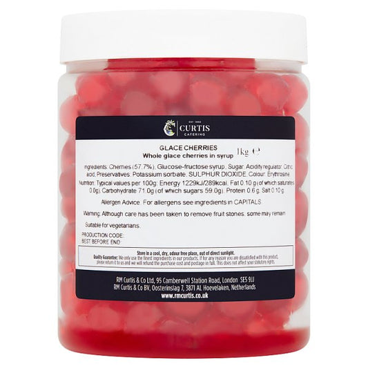 Curtis Catering Glace Cherries 1kg