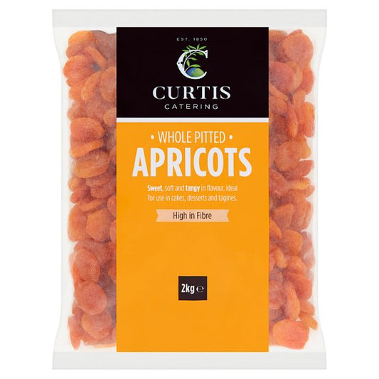 Curtis Catering Whole Pitted Apricots 2kg