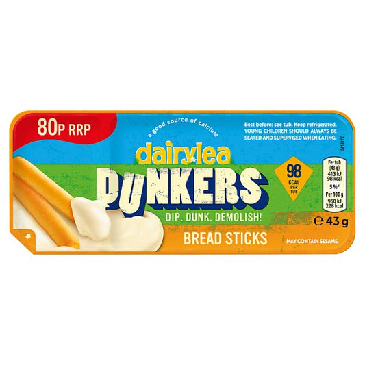 Dairylea Dunkers Bread Sticks 43g