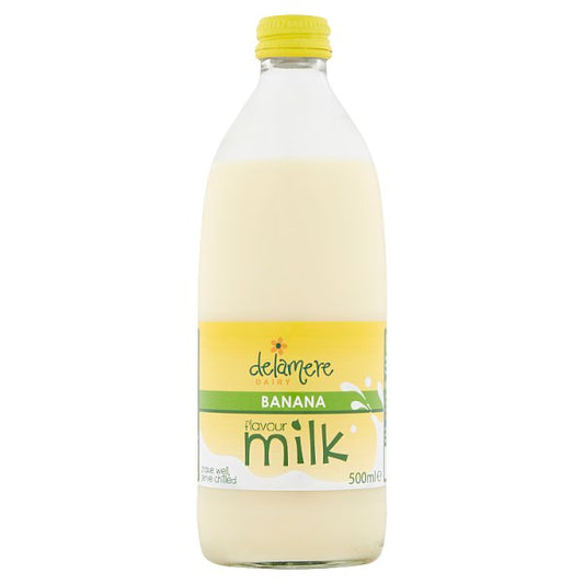 Delamere Dairy Banana Flavour Milk 500ml