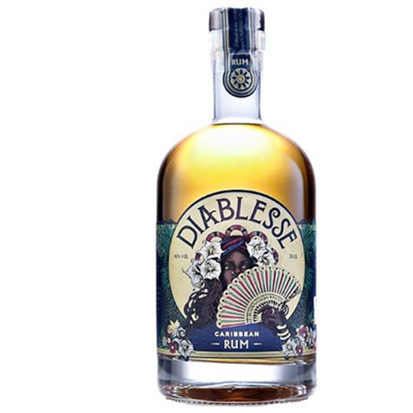 Diablesse Golden Caribbean Rum 70cl