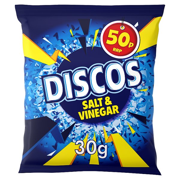 Discos Salt & Vinegar Flavour 30g