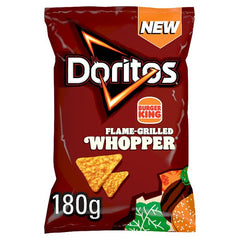 Doritos Burger King® Flame Grilled Whopper® Sharing Tortilla Chips Crisps 180g