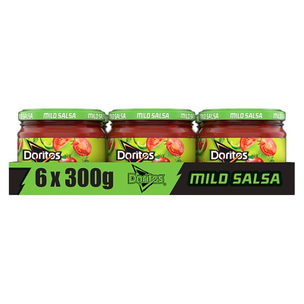 Doritos Mild Salsa Sharing Dip Tray 6 x 300g