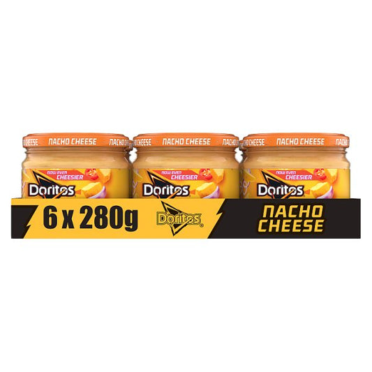 Doritos Nacho Cheese Sharing Dip Tray 6x280g