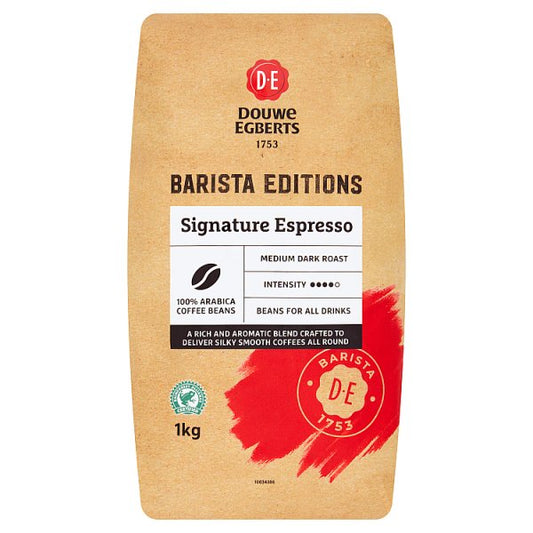 Douwe Egberts Barista Editions Medium Roast Coffee Beans 1 kg