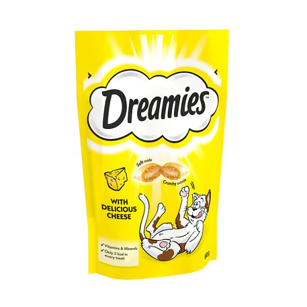 Dreamies Cat Treat Biscuits with Cheese 60g