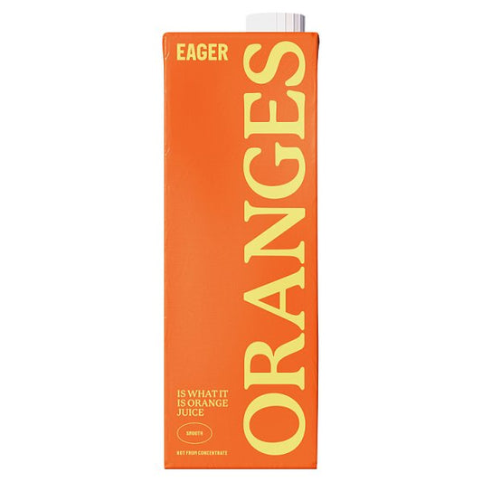 Eager Smooth Orange Juice 1L